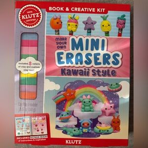 Klutz Mini Erasers Kit - Colorful Creative Set
